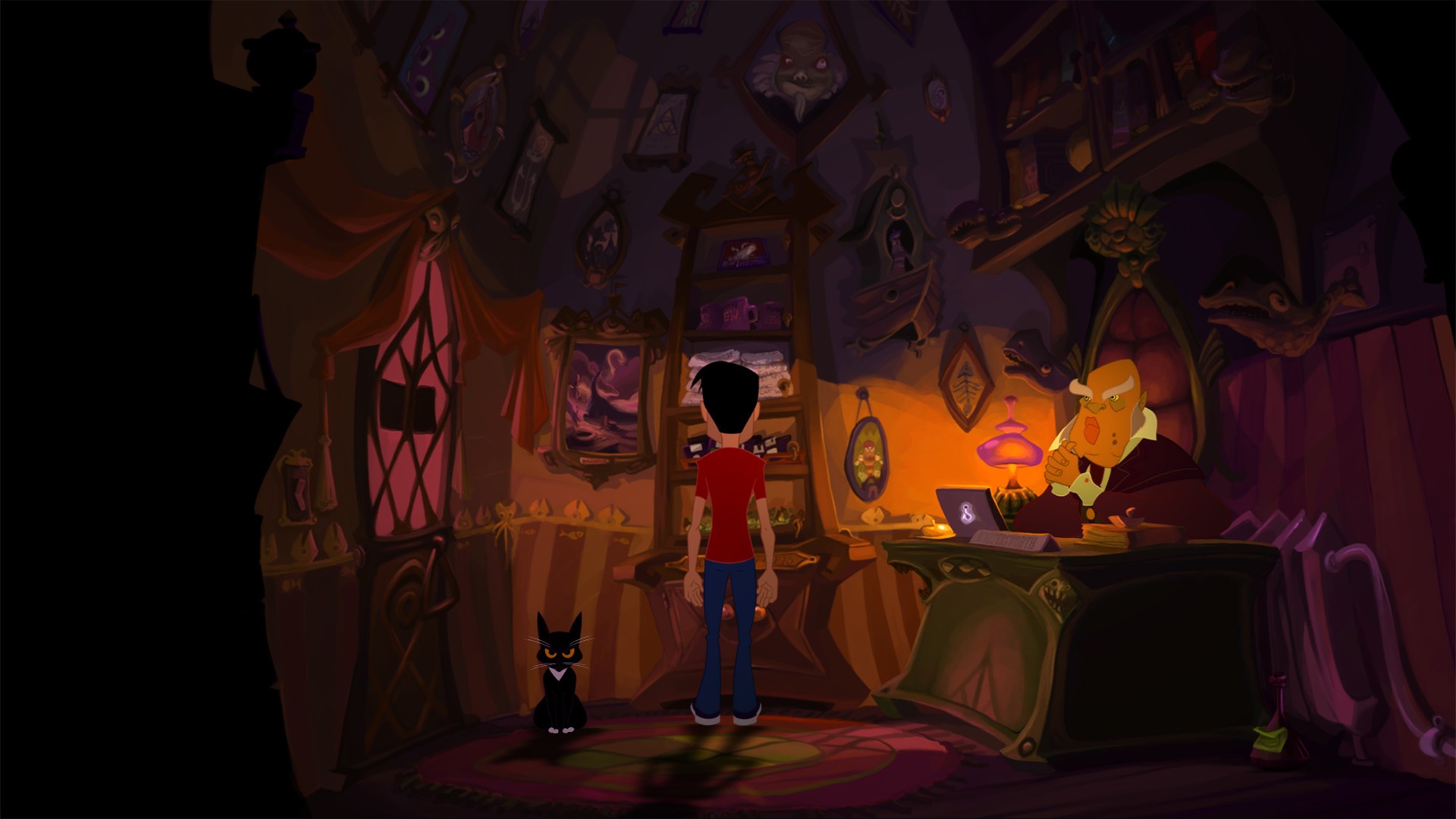 Скриншот из игры Gibbous - A Cthulhu Adventure - 26