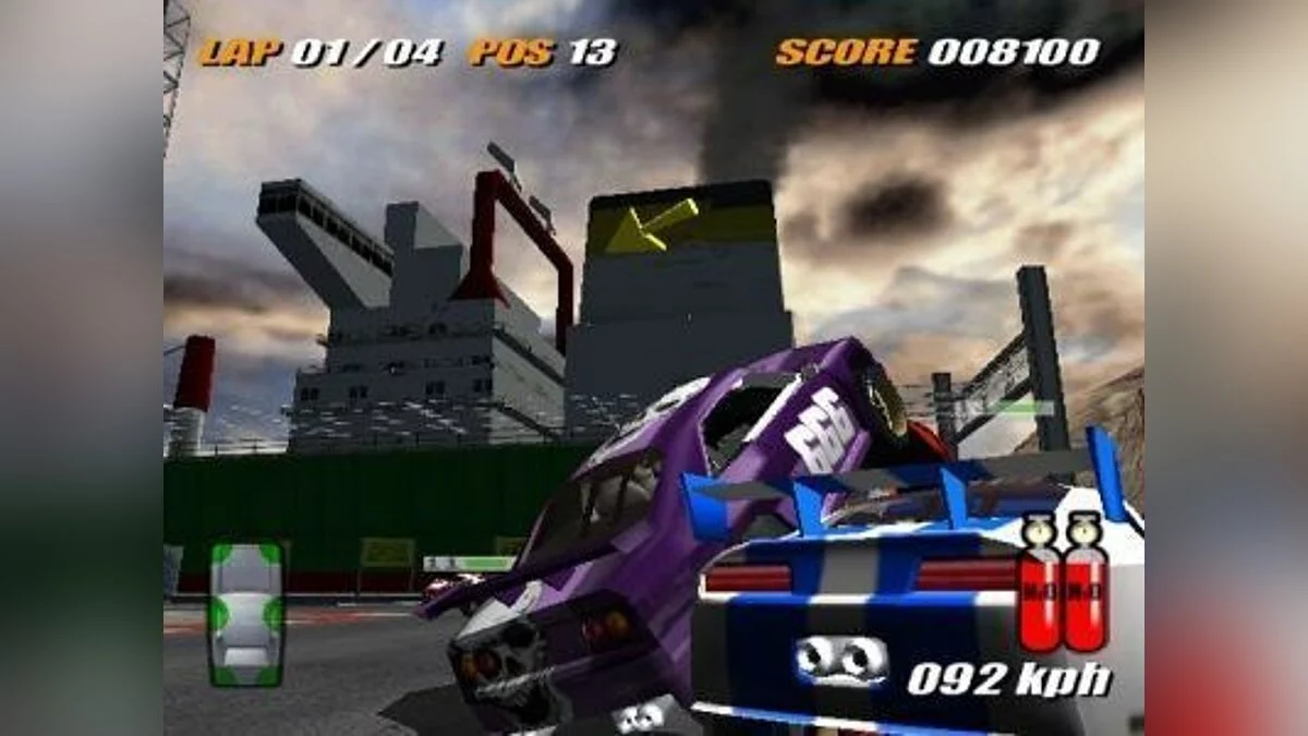 Скриншот из игры Destruction Derby Arenas - 5