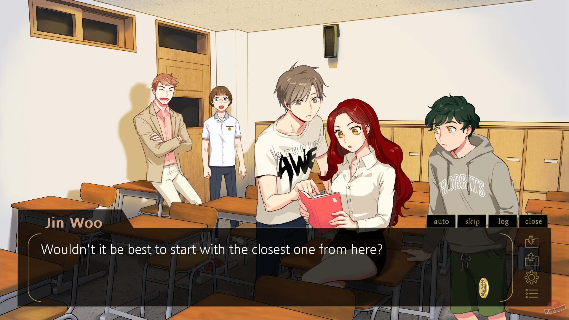 Скриншот из игры Gwan Moon High School: The Ghost Gate - 1