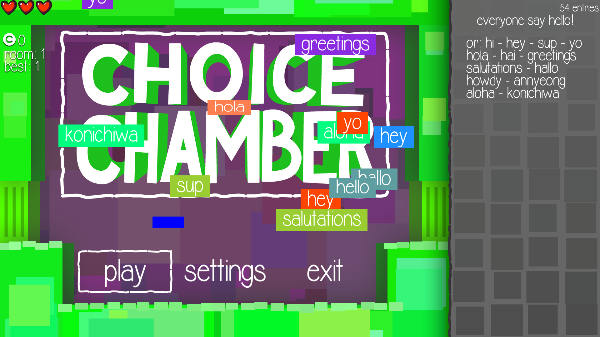 Скриншот из игры Choice Chamber - 4