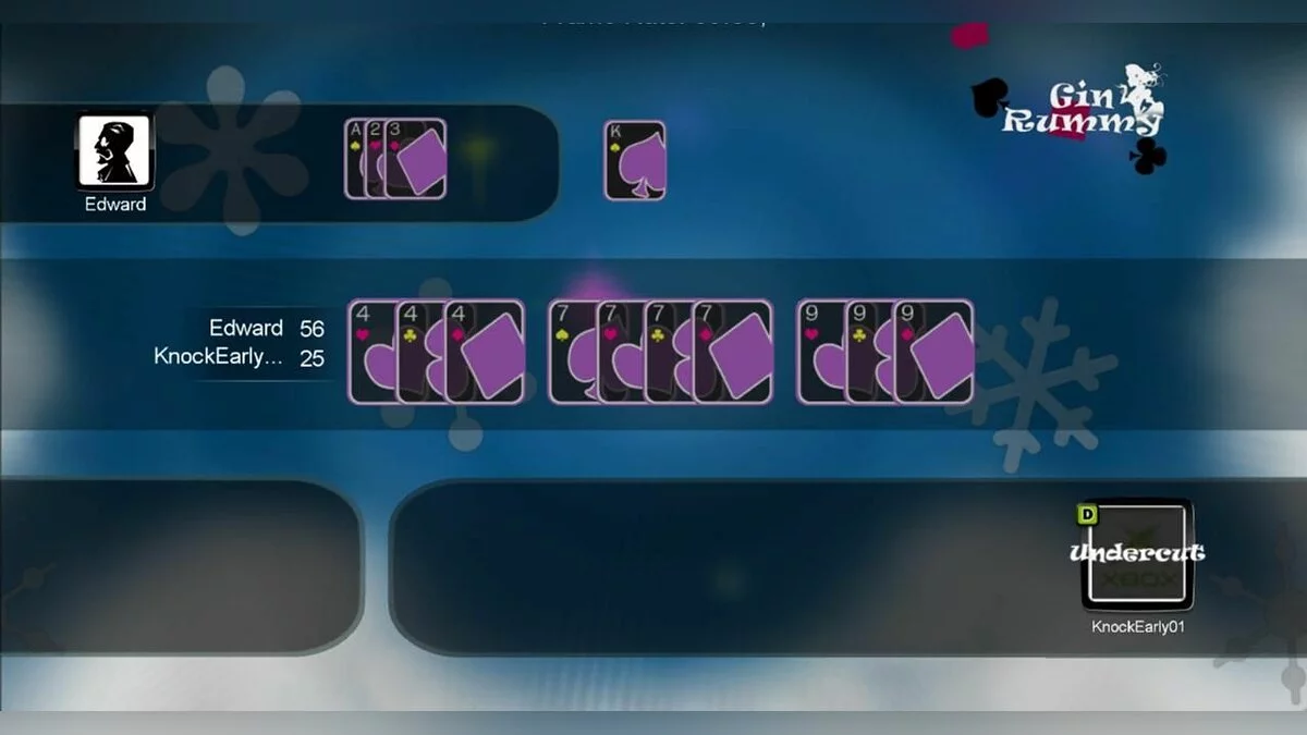 Скриншот из игры Gin Rummy - 9