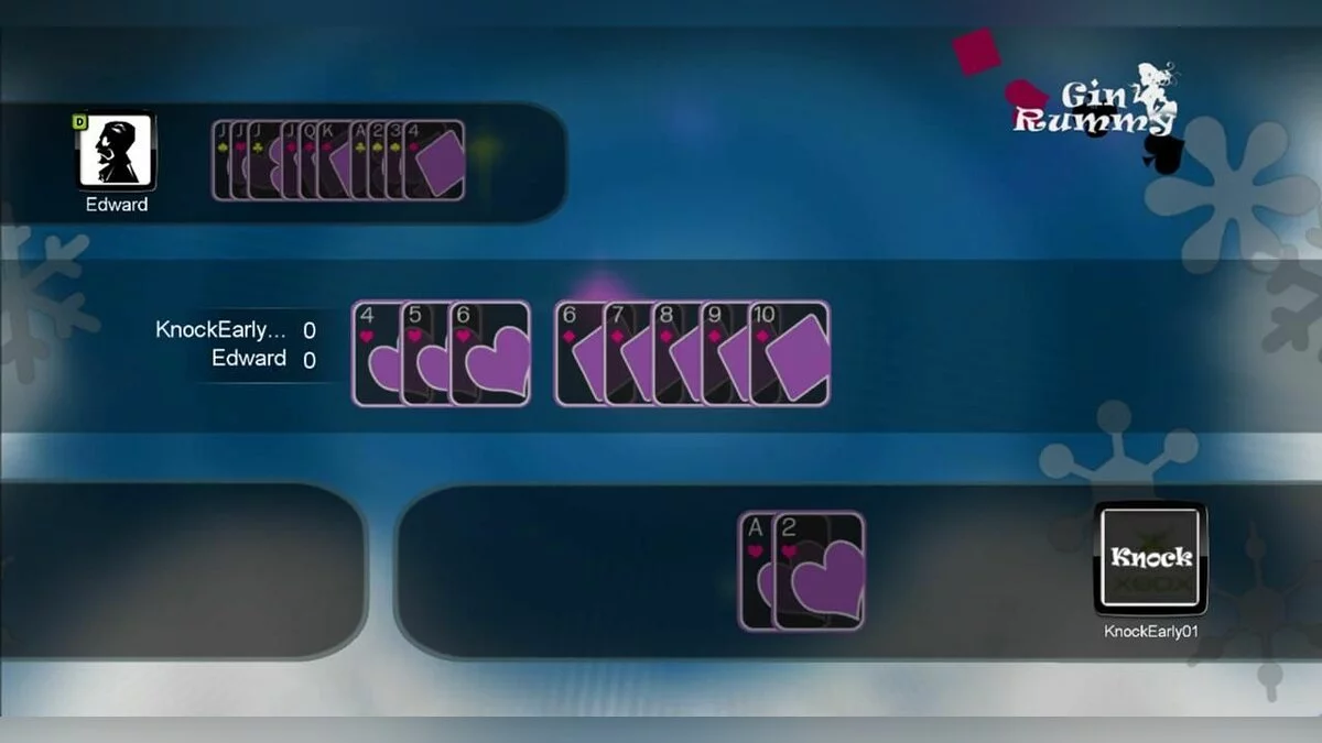 Скриншот из игры Gin Rummy - 7