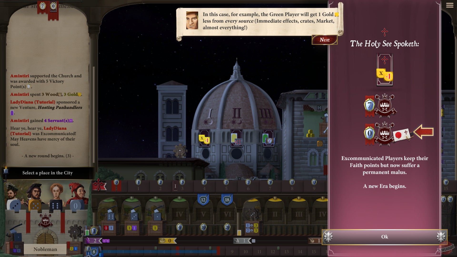 Скриншот из игры Lorenzo il Magnifico - 2