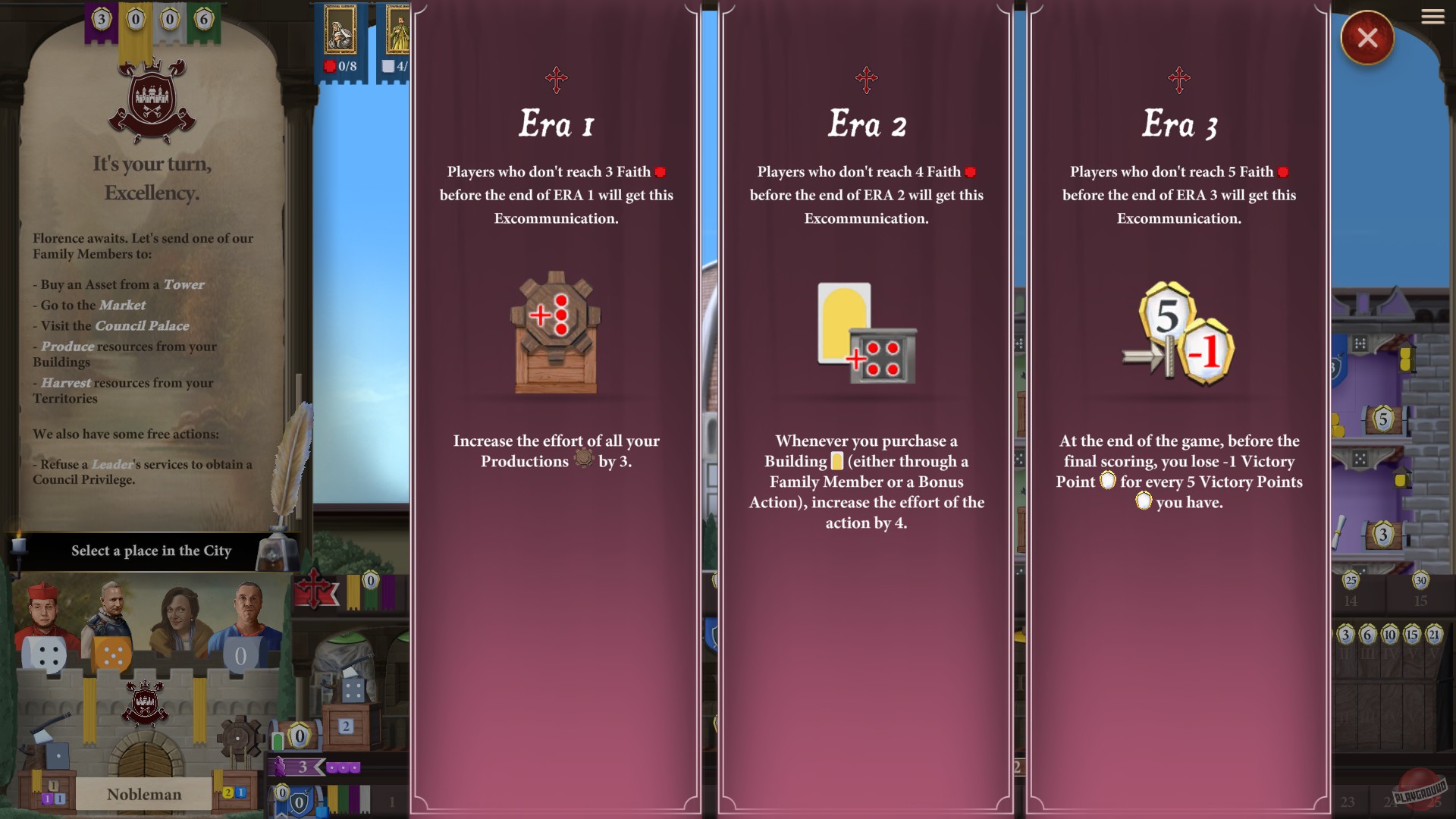 Скриншот из игры Lorenzo il Magnifico - 7