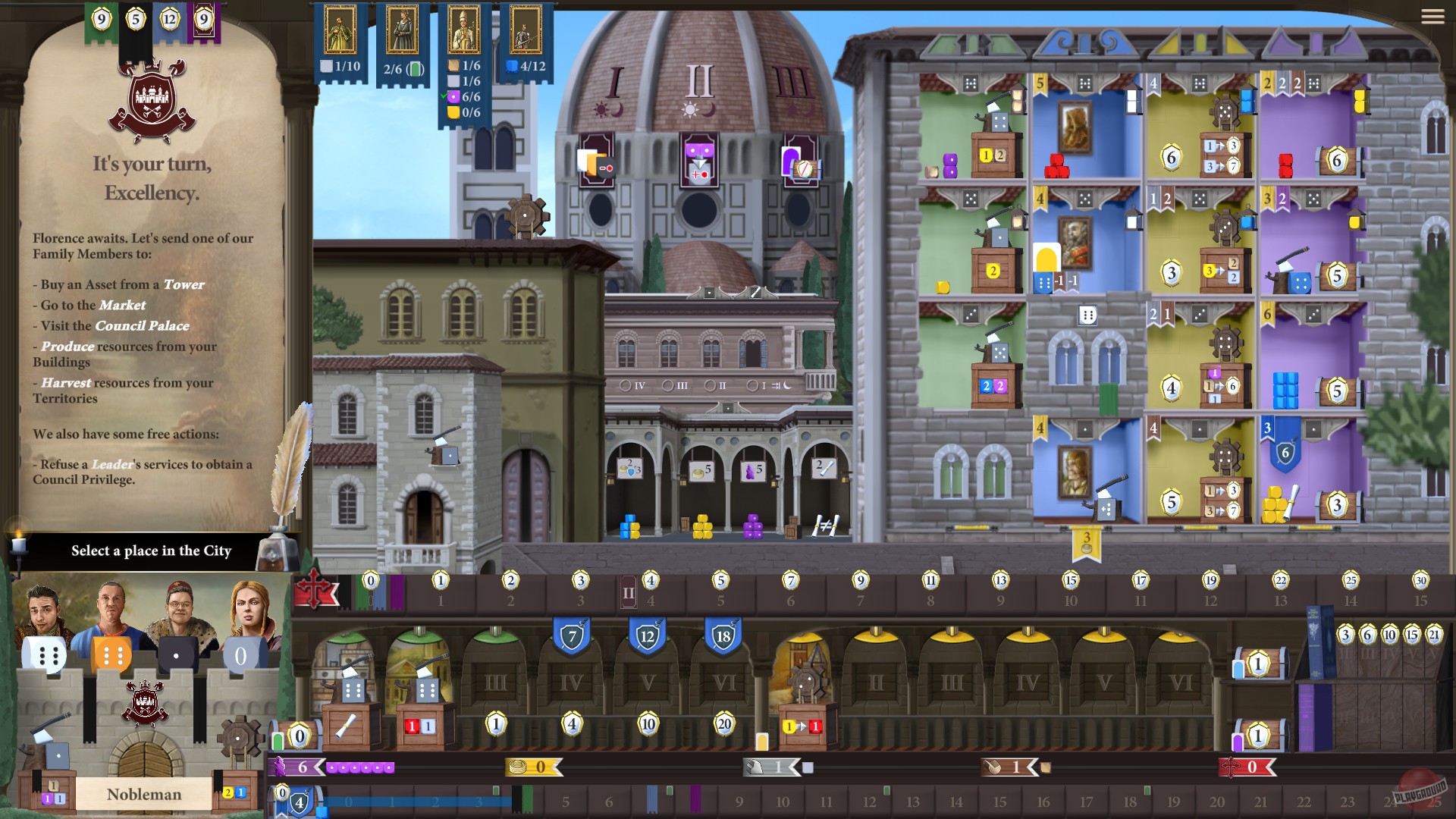 Скриншот из игры Lorenzo il Magnifico - 5