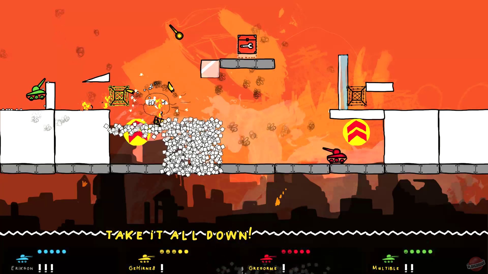 Скриншот из игры Fromto: Toy Cars in Hell - 37