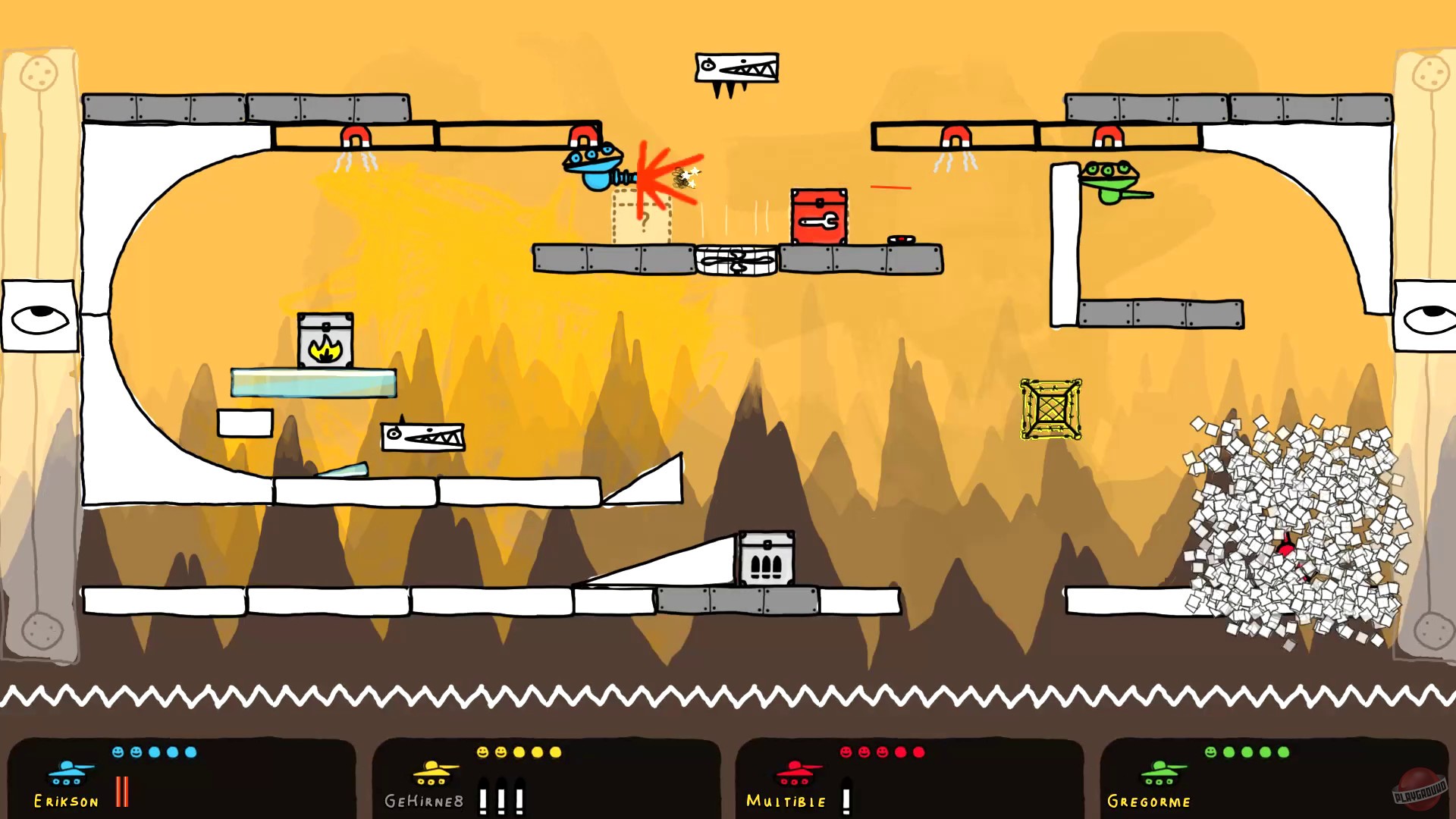 Скриншот из игры Fromto: Toy Cars in Hell - 21