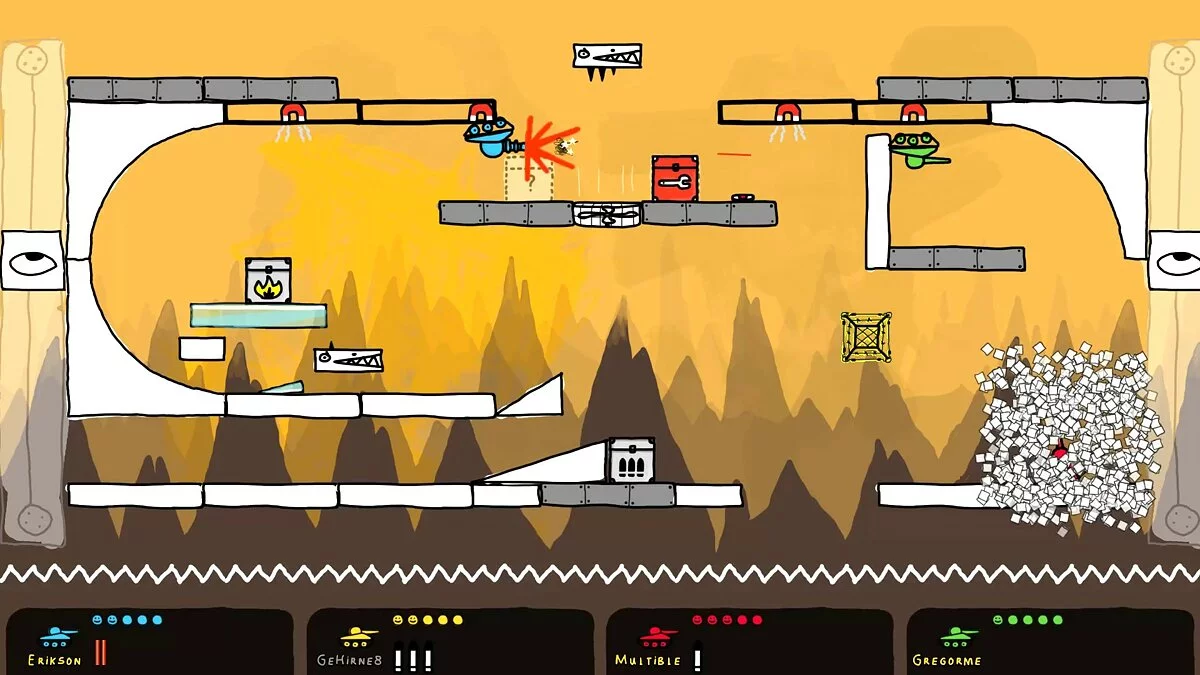 Скриншот из игры Fromto: Toy Cars in Hell - 23
