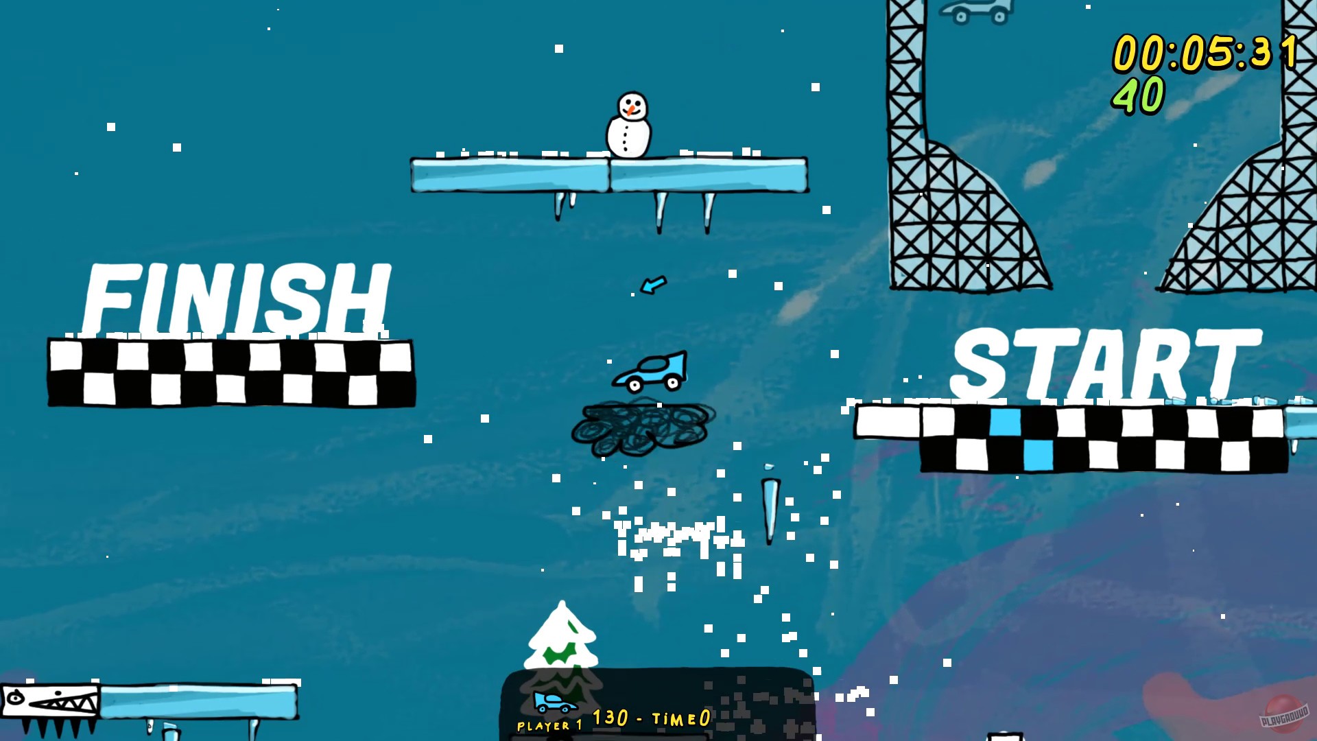 Скриншот из игры Fromto: Toy Cars in Hell - 38