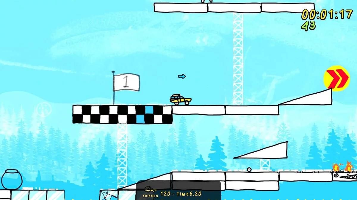 Скриншот из игры Fromto: Toy Cars in Hell - 15