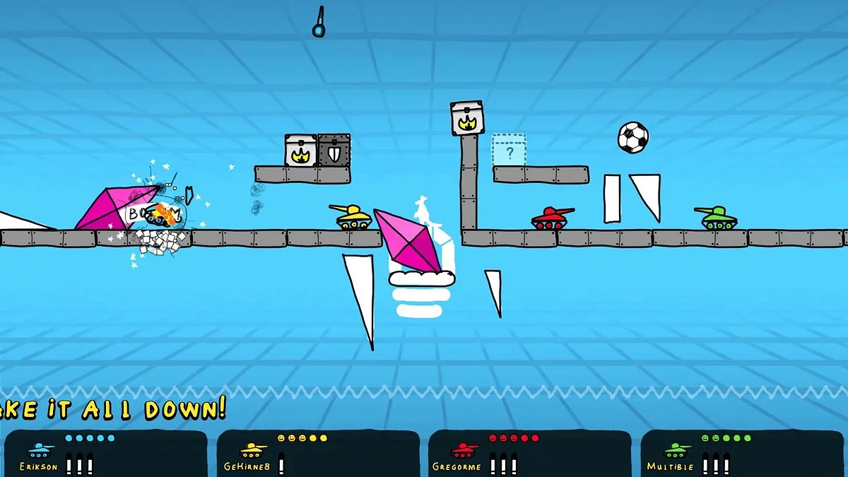 Скриншот из игры Fromto: Toy Cars in Hell - 7