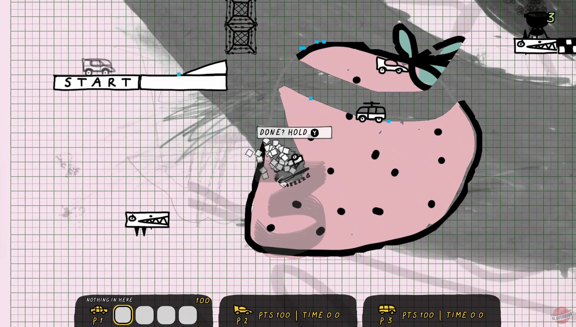 Скриншот из игры Fromto: Toy Cars in Hell - 4