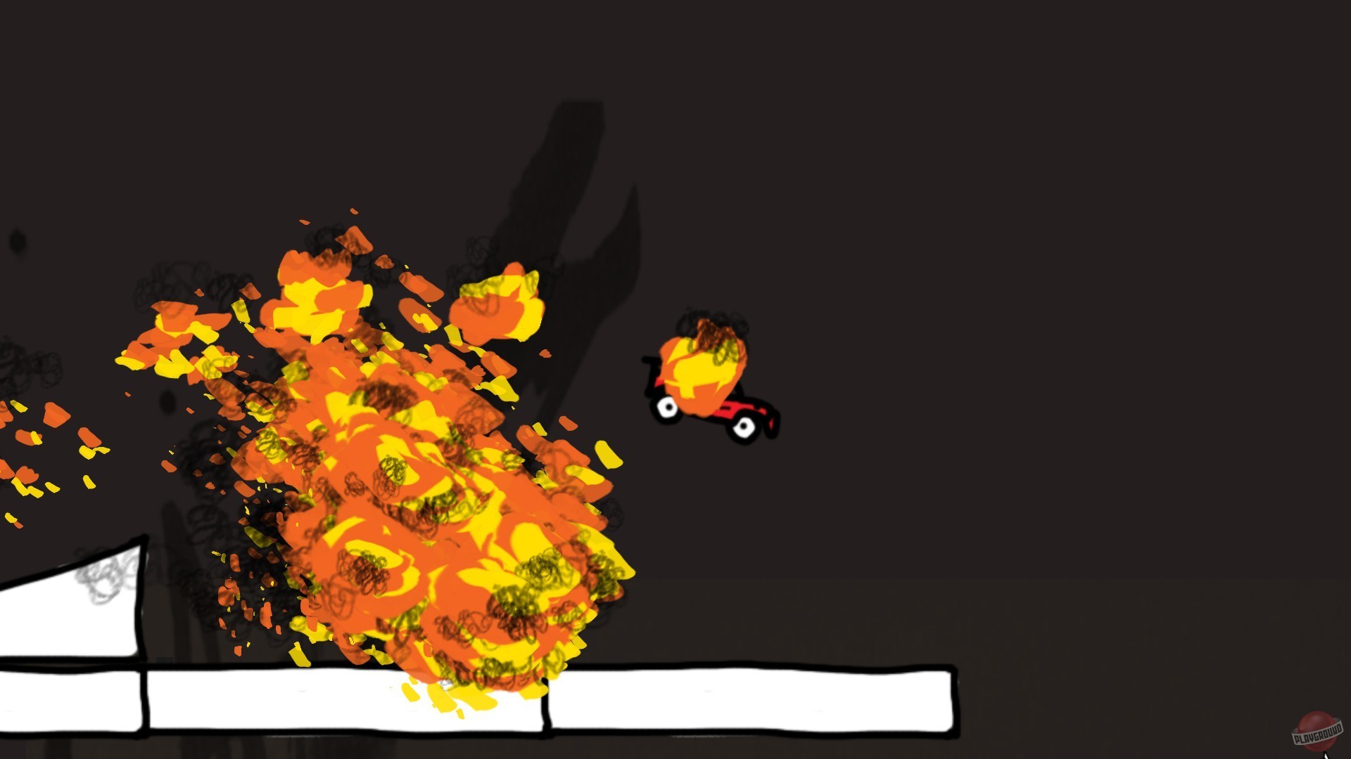 Скриншот из игры Fromto: Toy Cars in Hell - 1