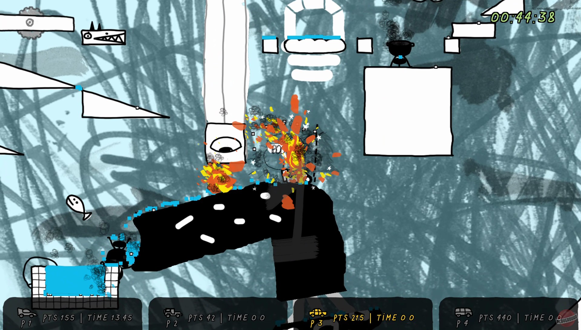 Скриншот из игры Fromto: Toy Cars in Hell - 16