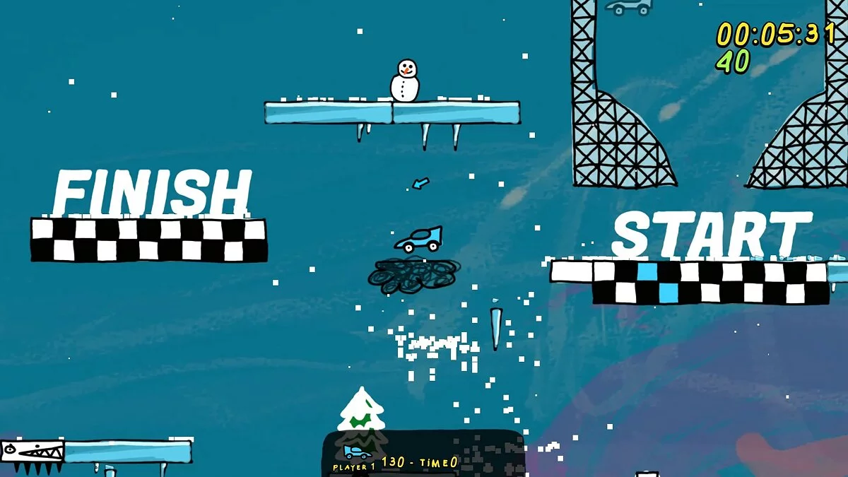 Скриншот из игры Fromto: Toy Cars in Hell - 13