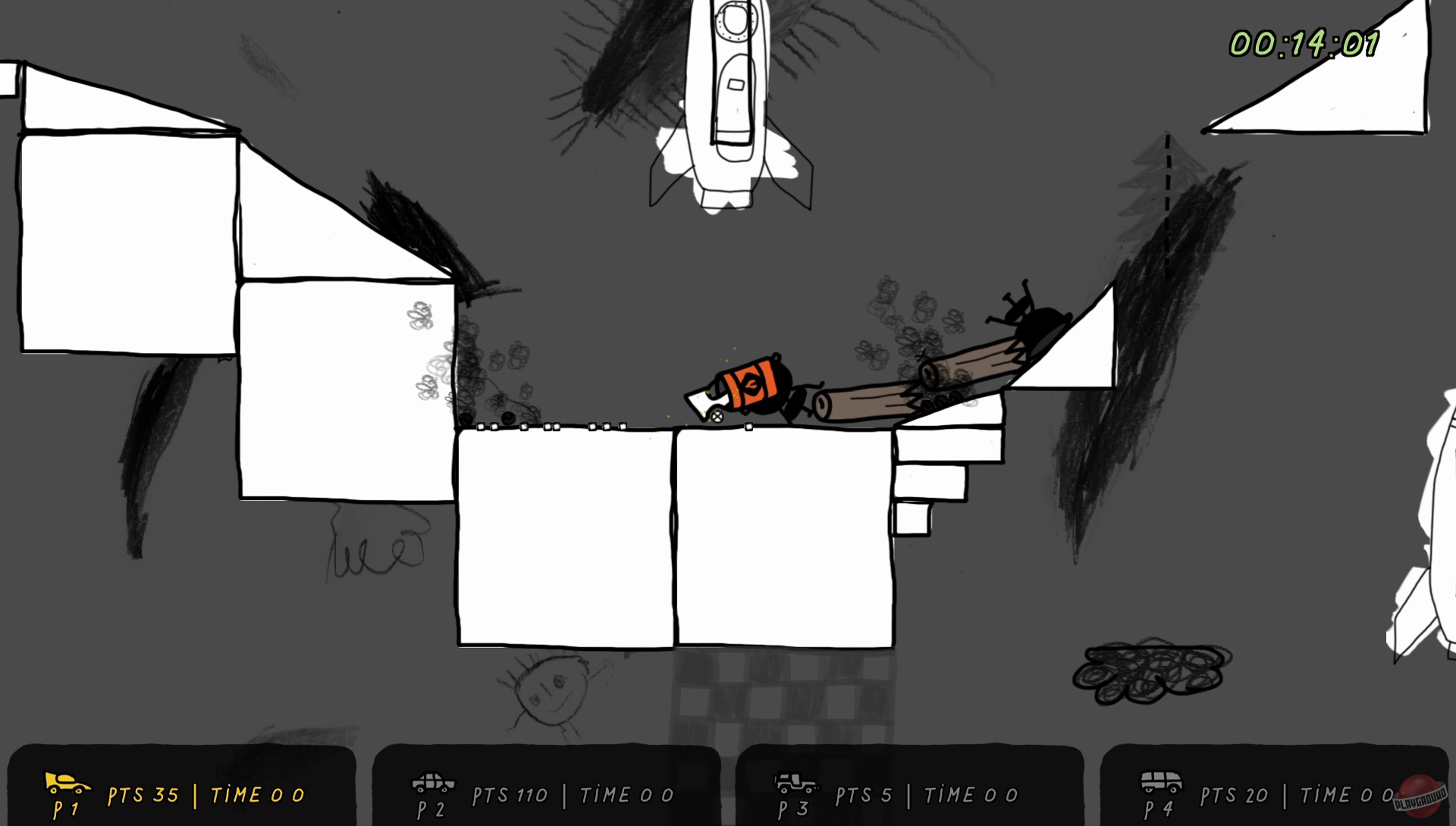 Скриншот из игры Fromto: Toy Cars in Hell - 24