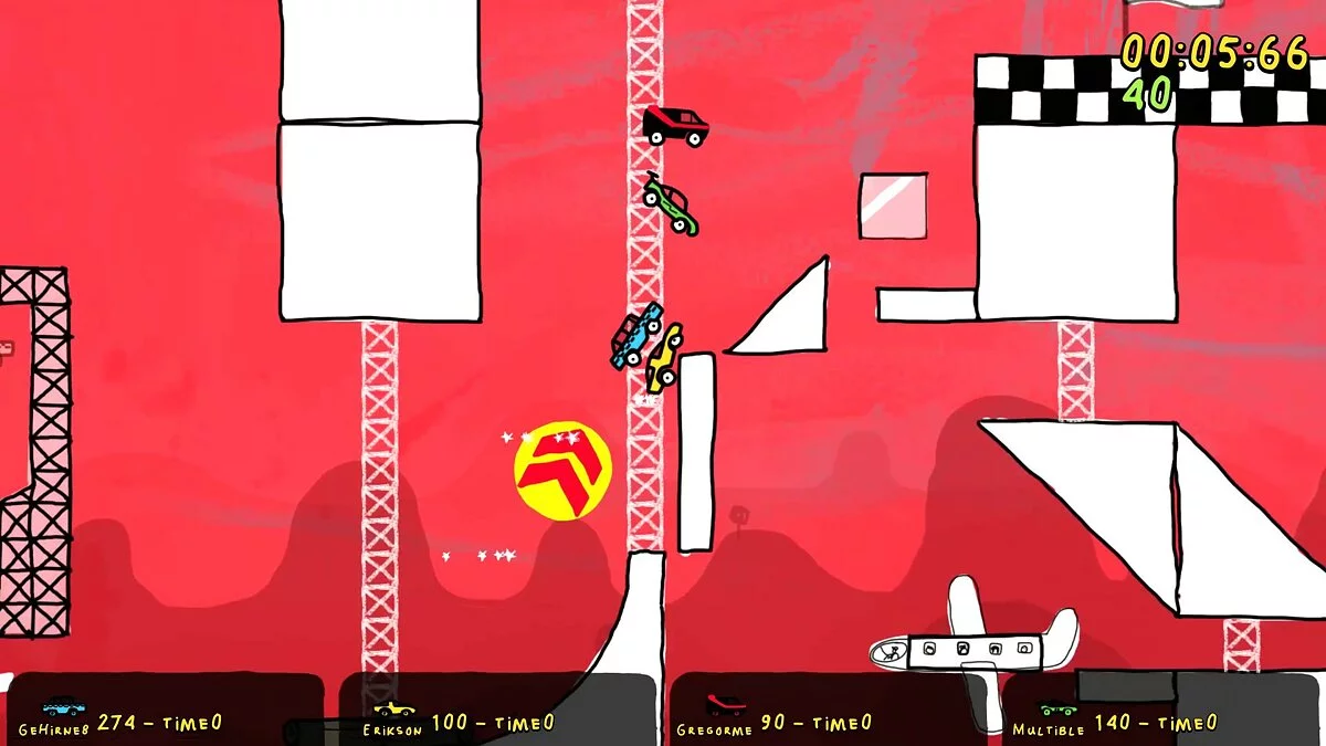 Скриншот из игры Fromto: Toy Cars in Hell - 2