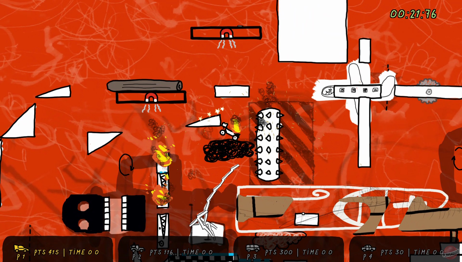 Скриншот из игры Fromto: Toy Cars in Hell - 31
