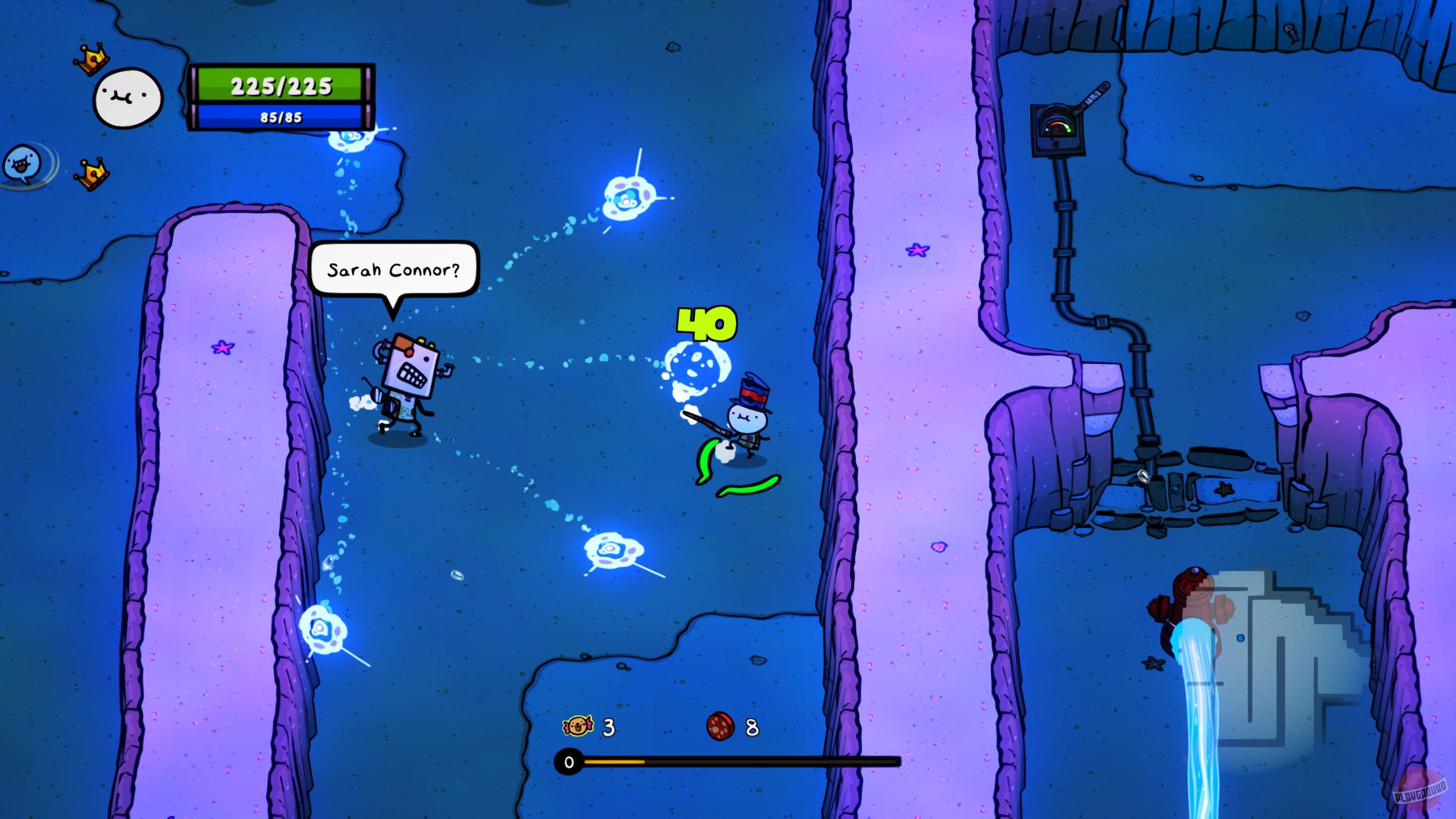 Скриншот из игры Super Cane Magic ZERO - 23