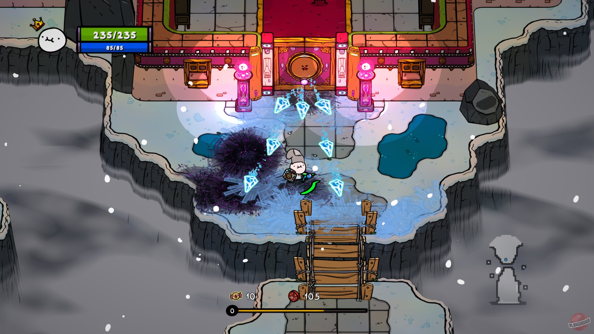 Скриншот из игры Super Cane Magic ZERO - 20