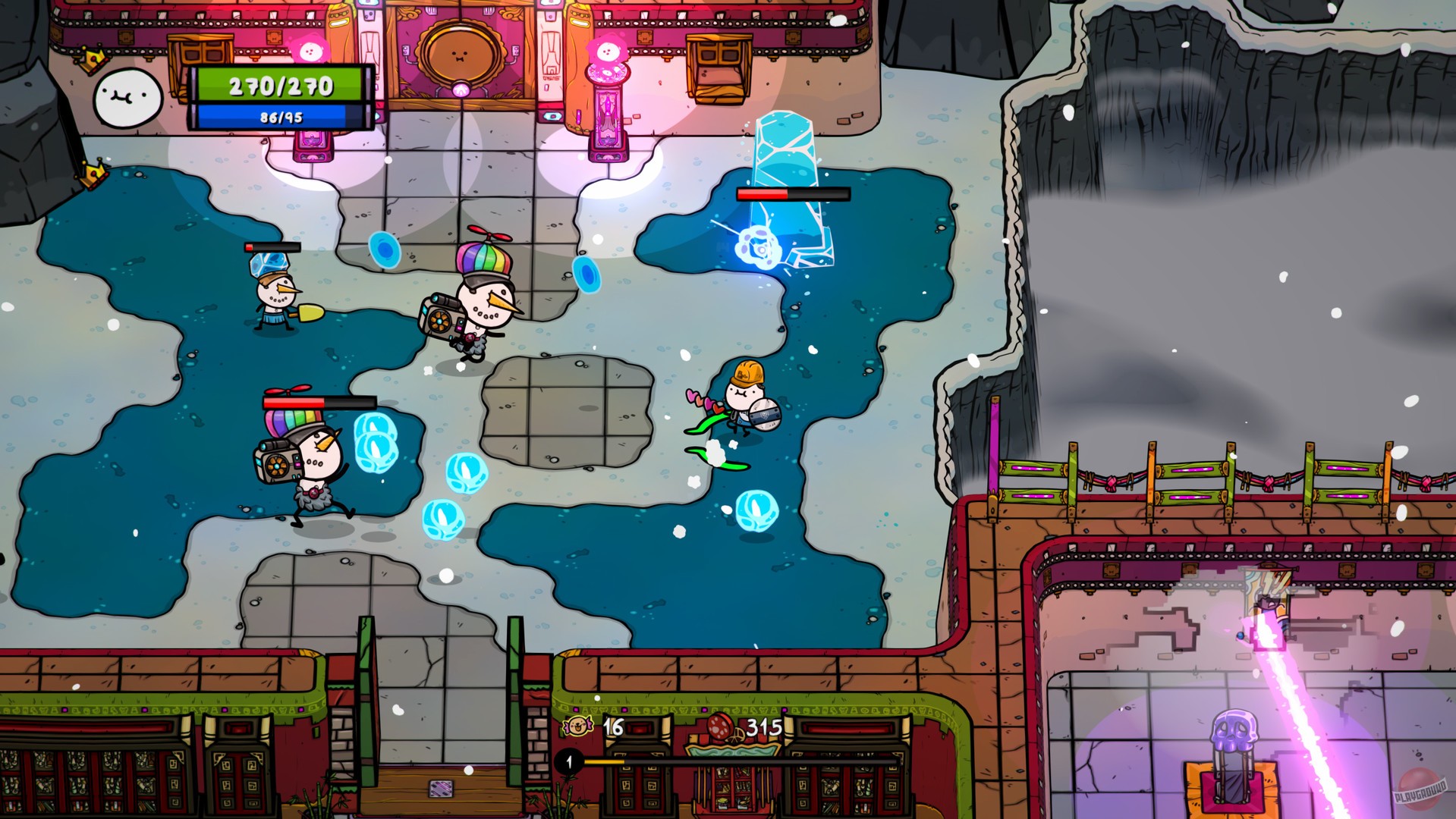 Скриншот из игры Super Cane Magic ZERO - 17