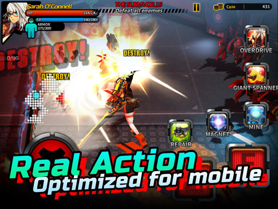 Скриншот из игры SMASHING THE BATTLE - 20
