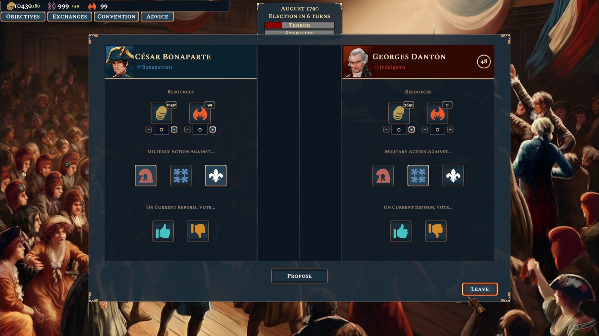 Скриншот из игры Bonaparte - A Mechanized Revolution - 7