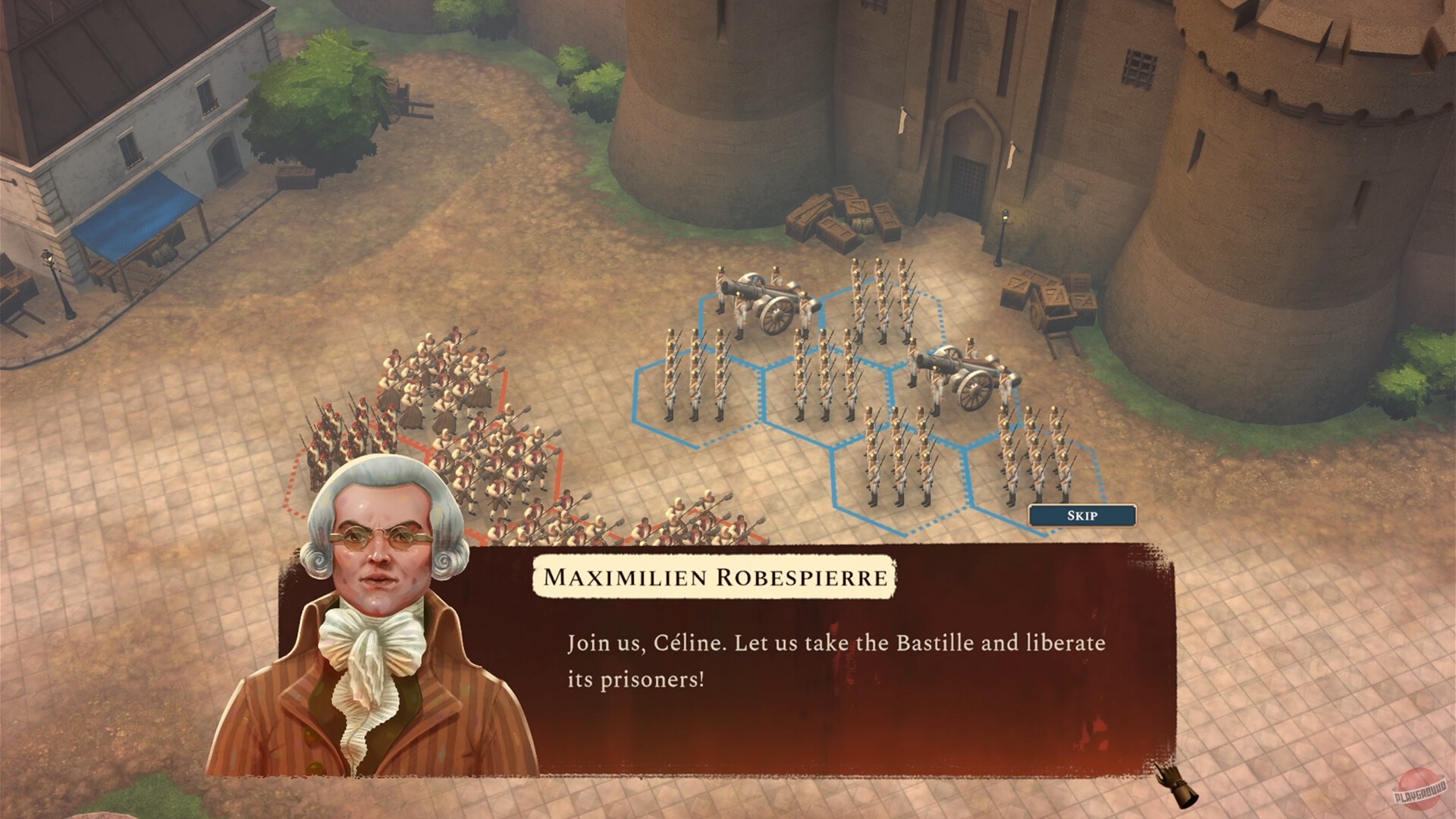 Скриншот из игры Bonaparte - A Mechanized Revolution - 3