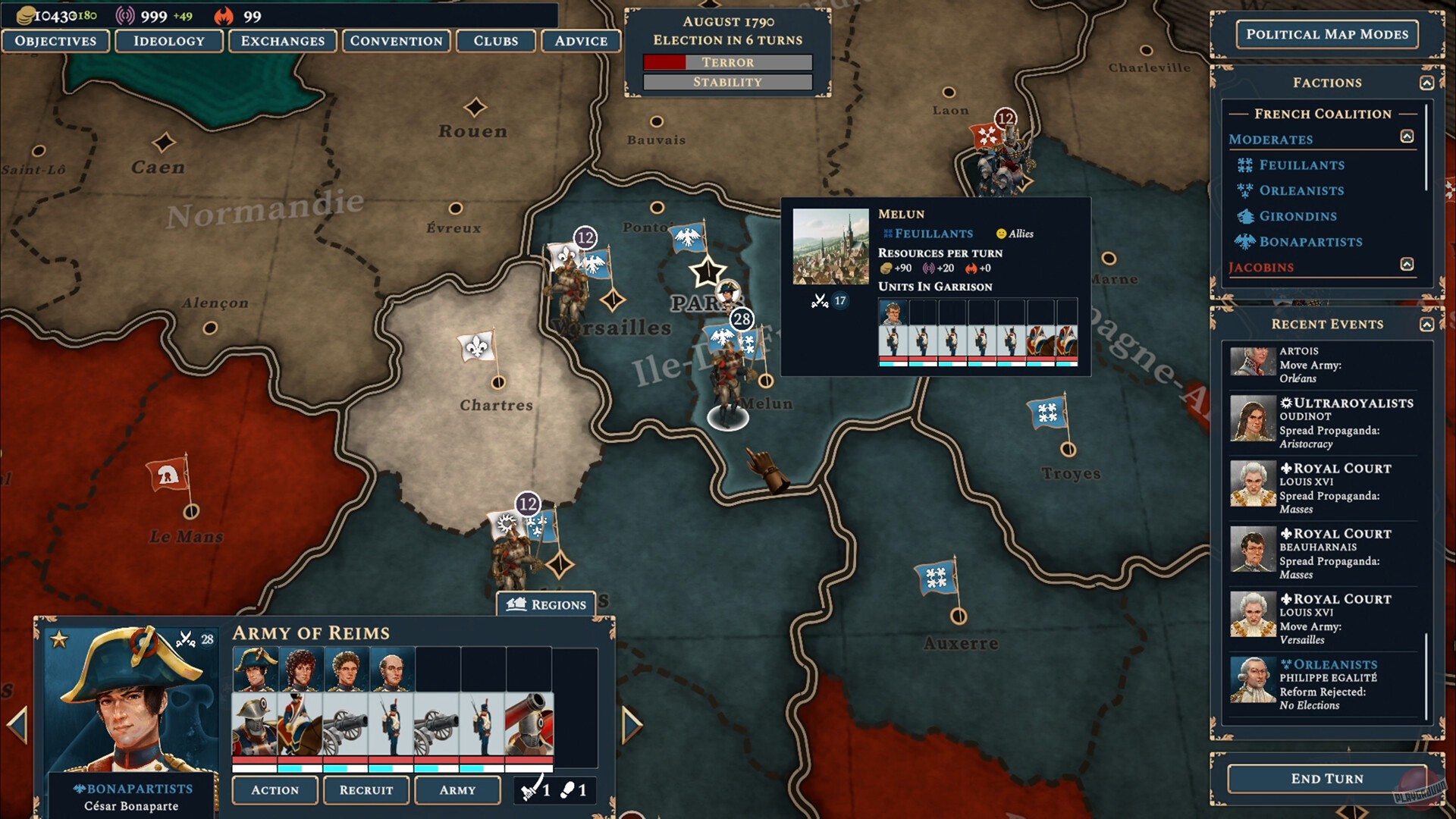 Скриншот из игры Bonaparte - A Mechanized Revolution - 4