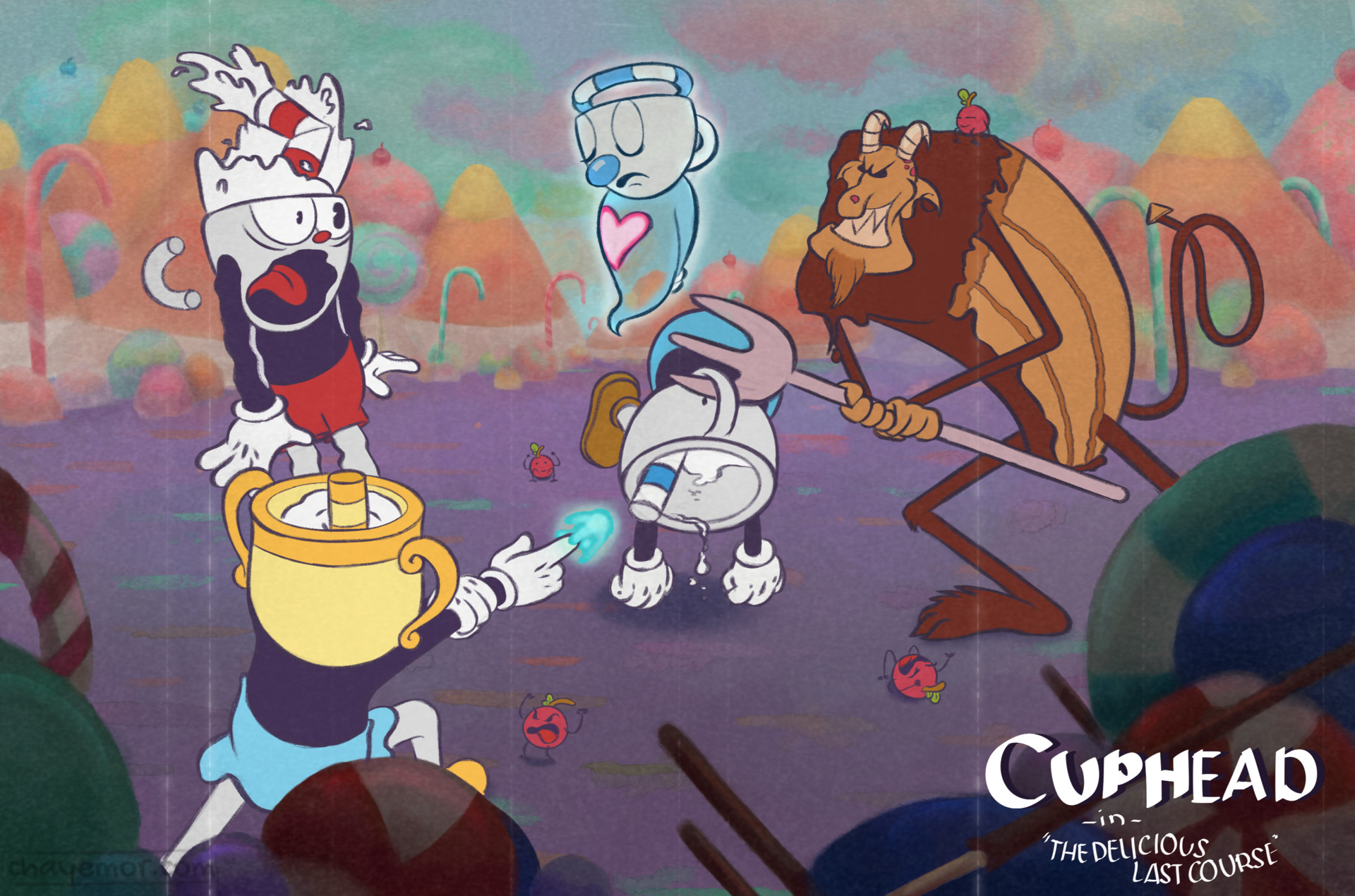 Скриншот из игры Cuphead: The Delicious Last Course - 4