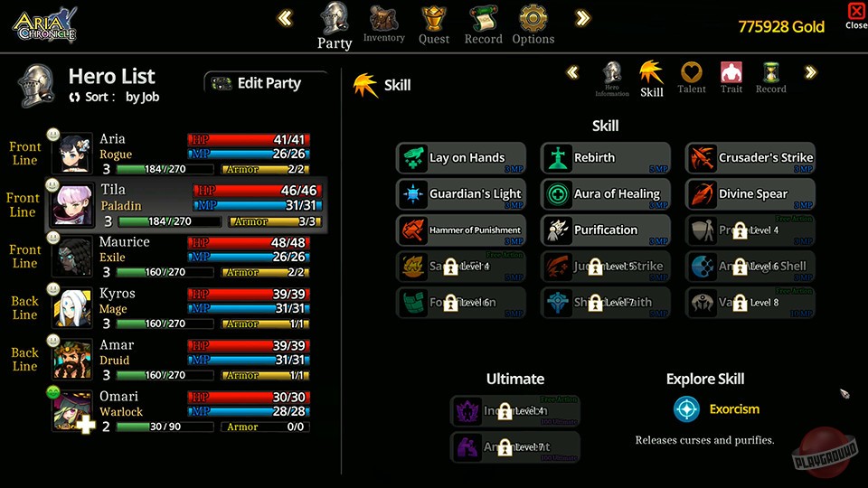 Скриншот из игры ARIA CHRONICLE - 31