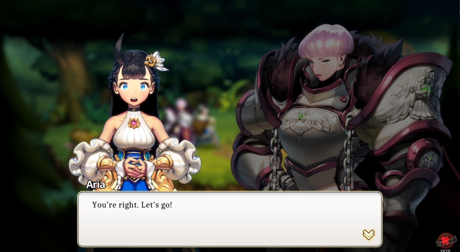 Скриншот из игры ARIA CHRONICLE - 2