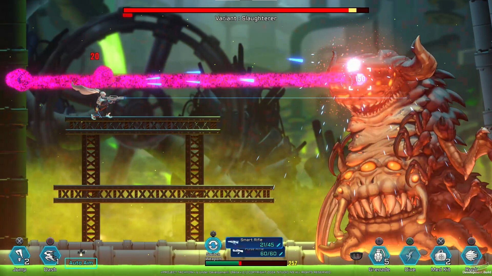 Скриншот из игры Project Tachyon - 4