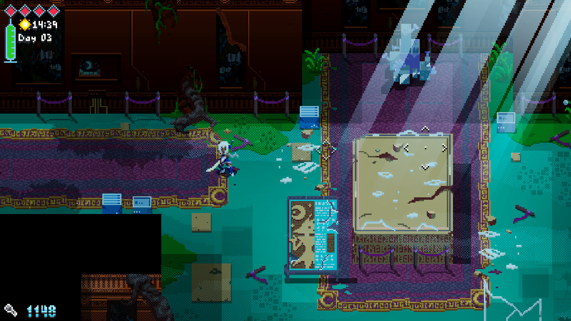 Скриншот из игры Unsighted - 1
