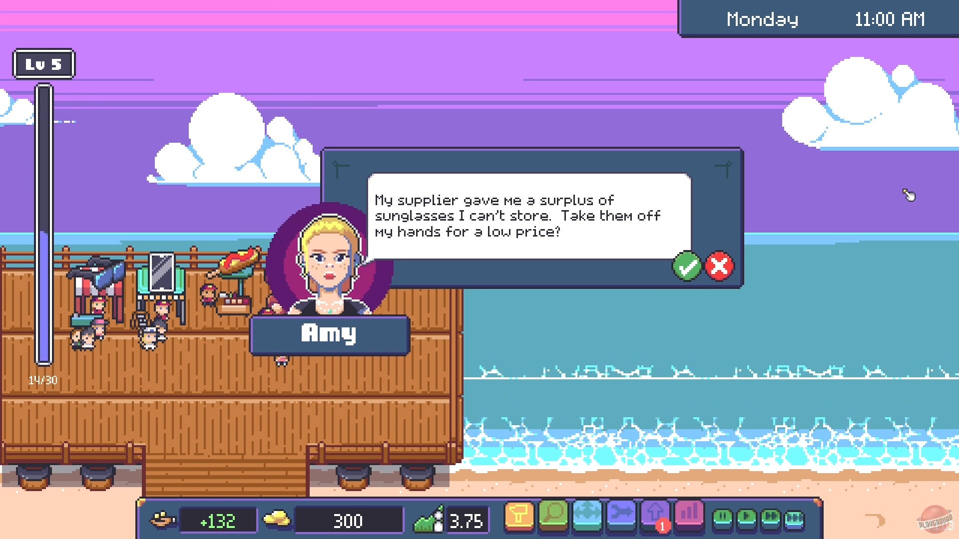 Скриншот из игры Boardwalk Builders - 3