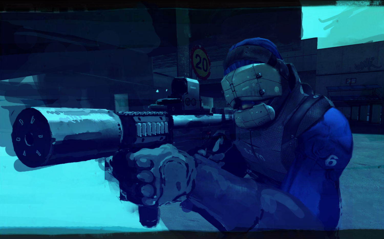 Скриншот из игры Neotokyo - 19