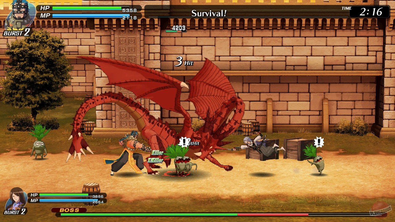 Скриншот из игры Code of Princess EX - 6