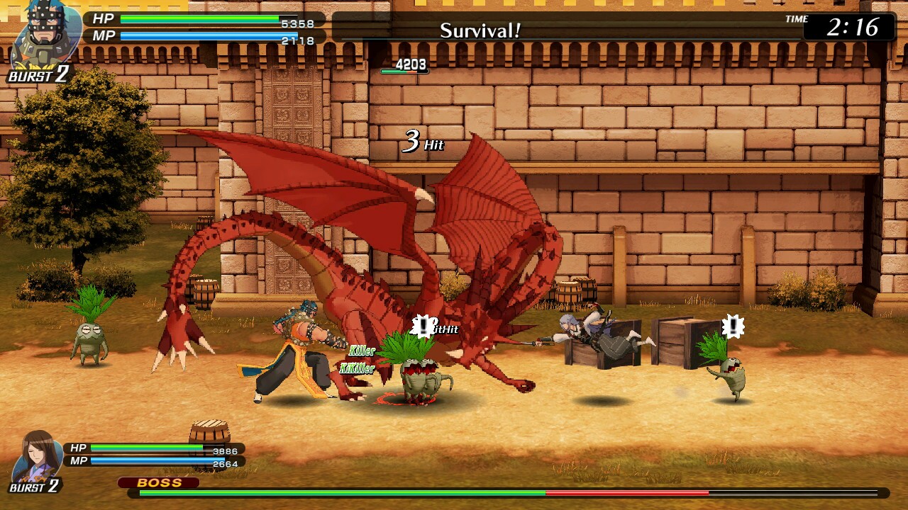 Скриншот из игры Code of Princess EX - 28