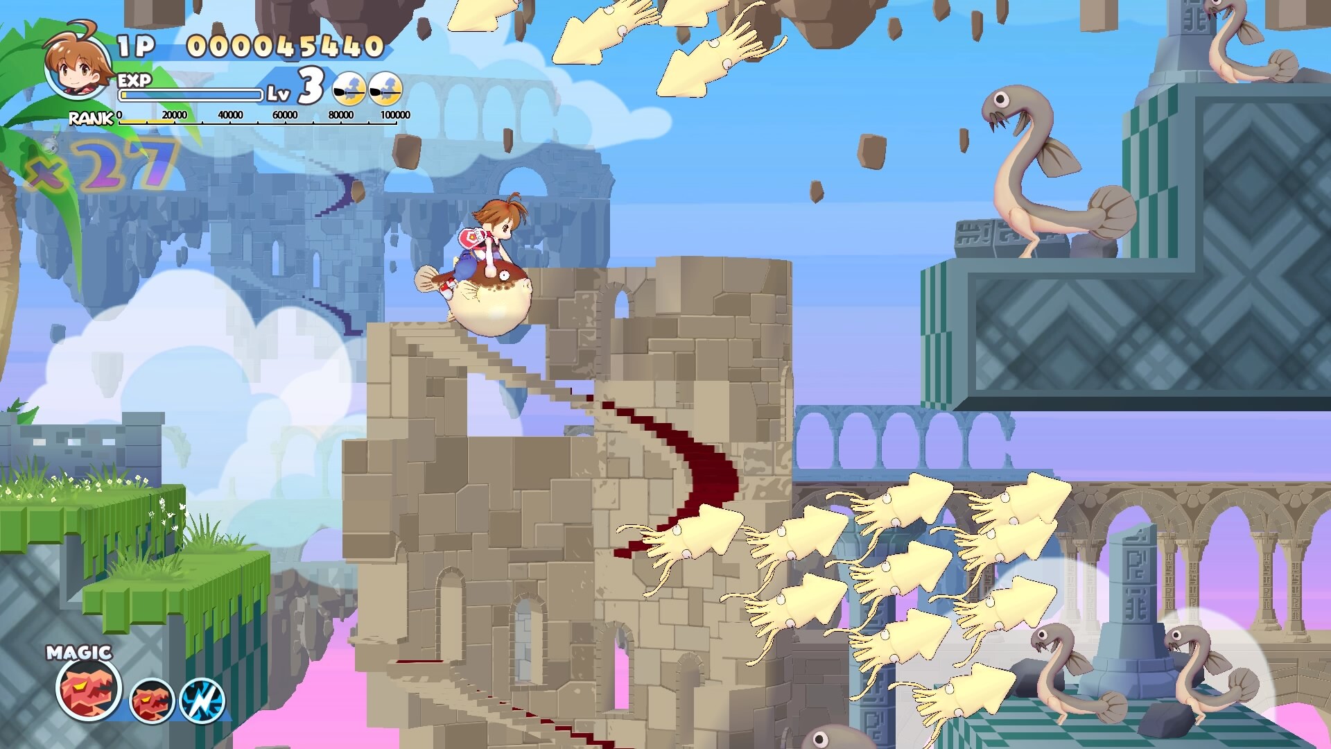 Скриншот из игры COTTOn Rock'n'Roll -SUPERLATIVE NIGHT DREAMS- - 12