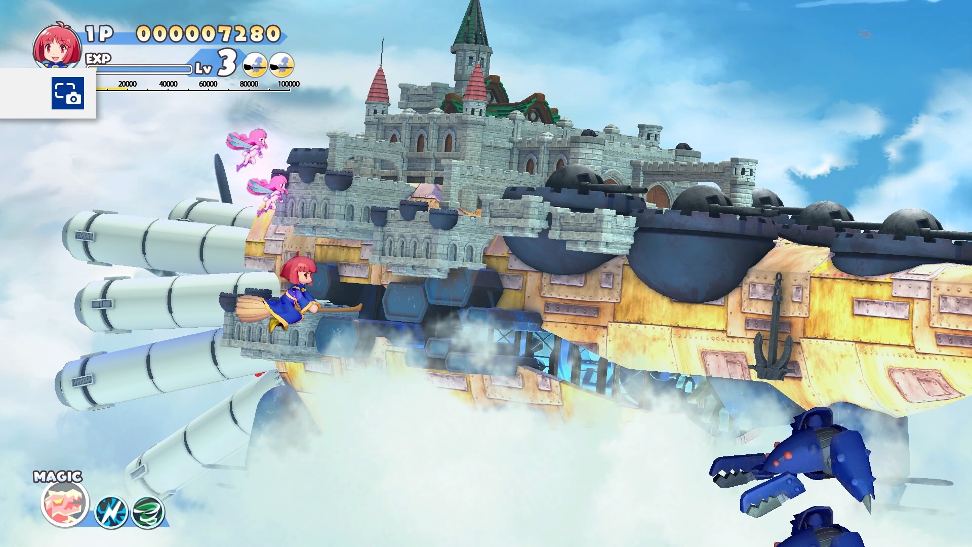 Скриншот из игры COTTOn Rock'n'Roll -SUPERLATIVE NIGHT DREAMS- - 1