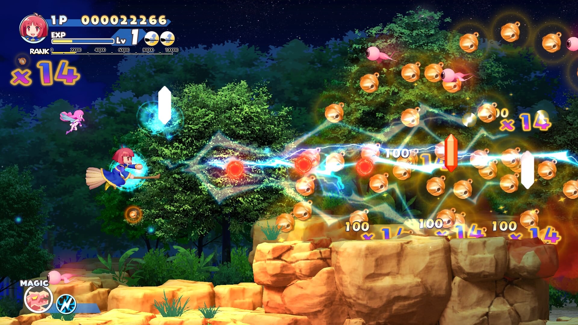 Скриншот из игры COTTOn Rock'n'Roll -SUPERLATIVE NIGHT DREAMS- - 19