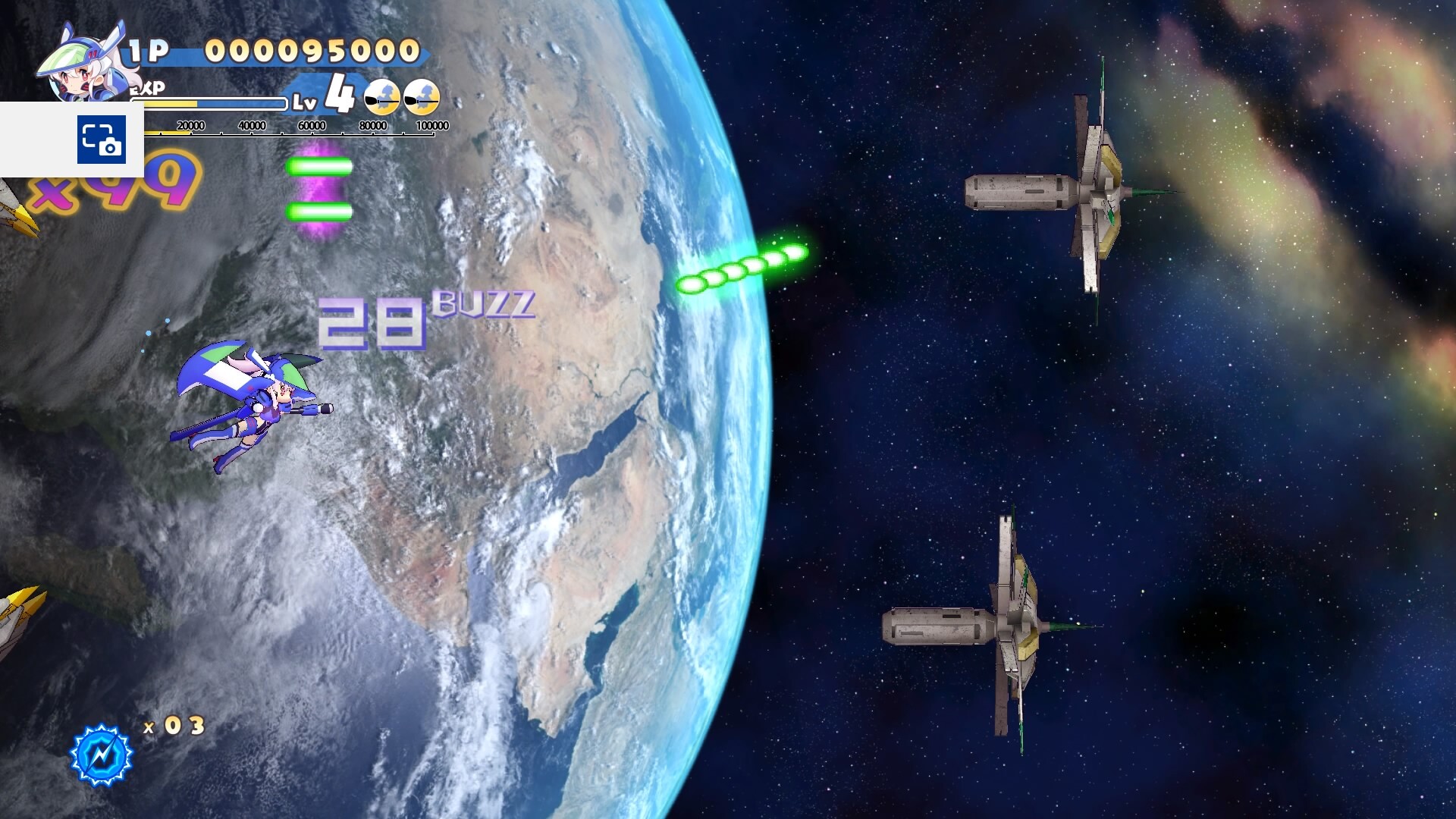 Скриншот из игры COTTOn Rock'n'Roll -SUPERLATIVE NIGHT DREAMS- - 3