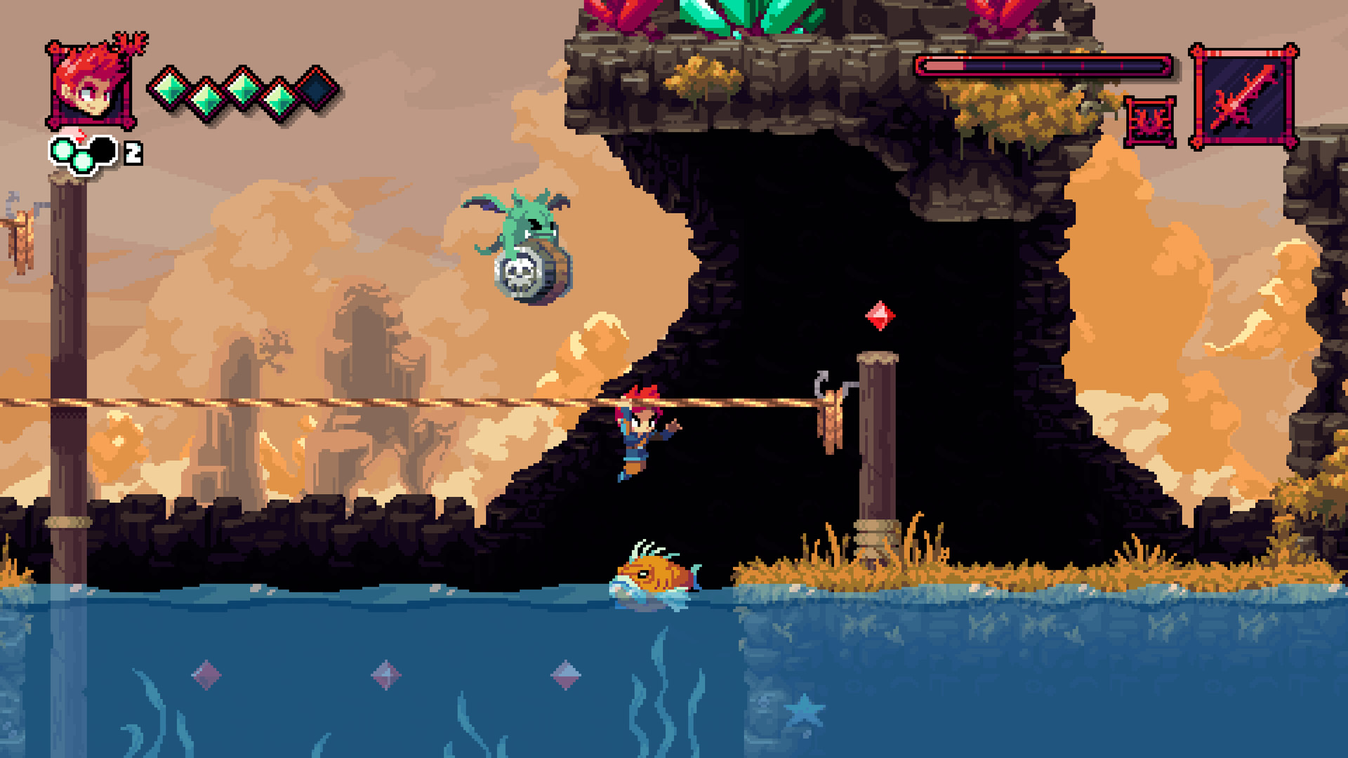 Скриншот из игры Flynn: Son of Crimson - 18