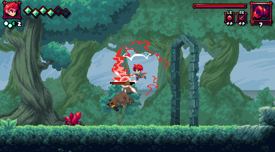 Скриншот из игры Flynn: Son of Crimson - 2