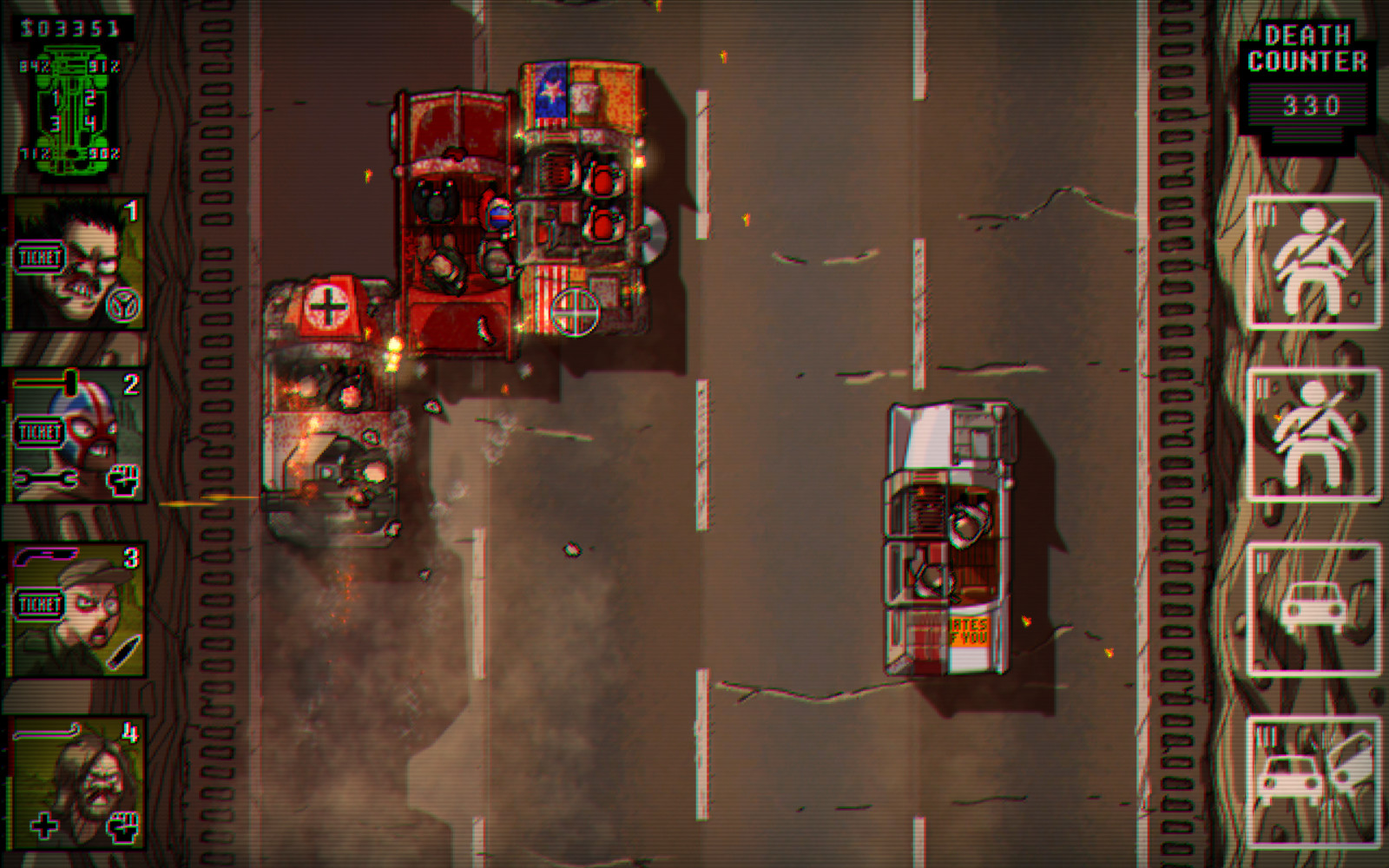 Скриншот из игры Death Skid Marks - 46