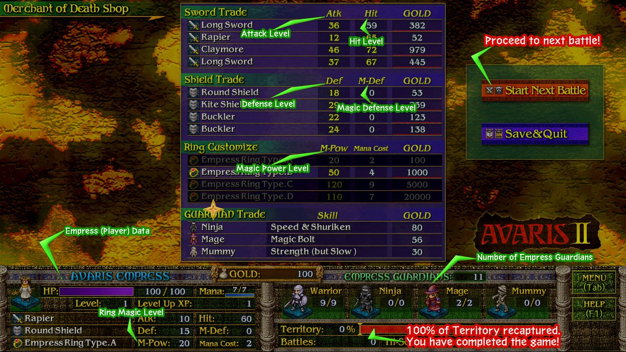 Скриншот из игры Avaris 2: The Return of the Empress - 41