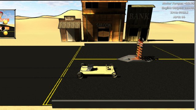 Скриншот из игры Junkyard Racing - 1