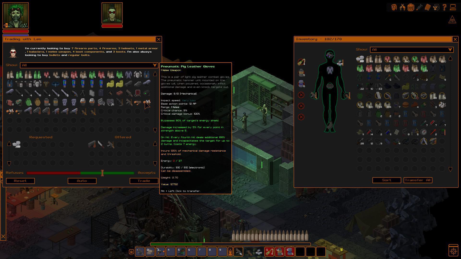 Скриншот из игры UnderRail - 91