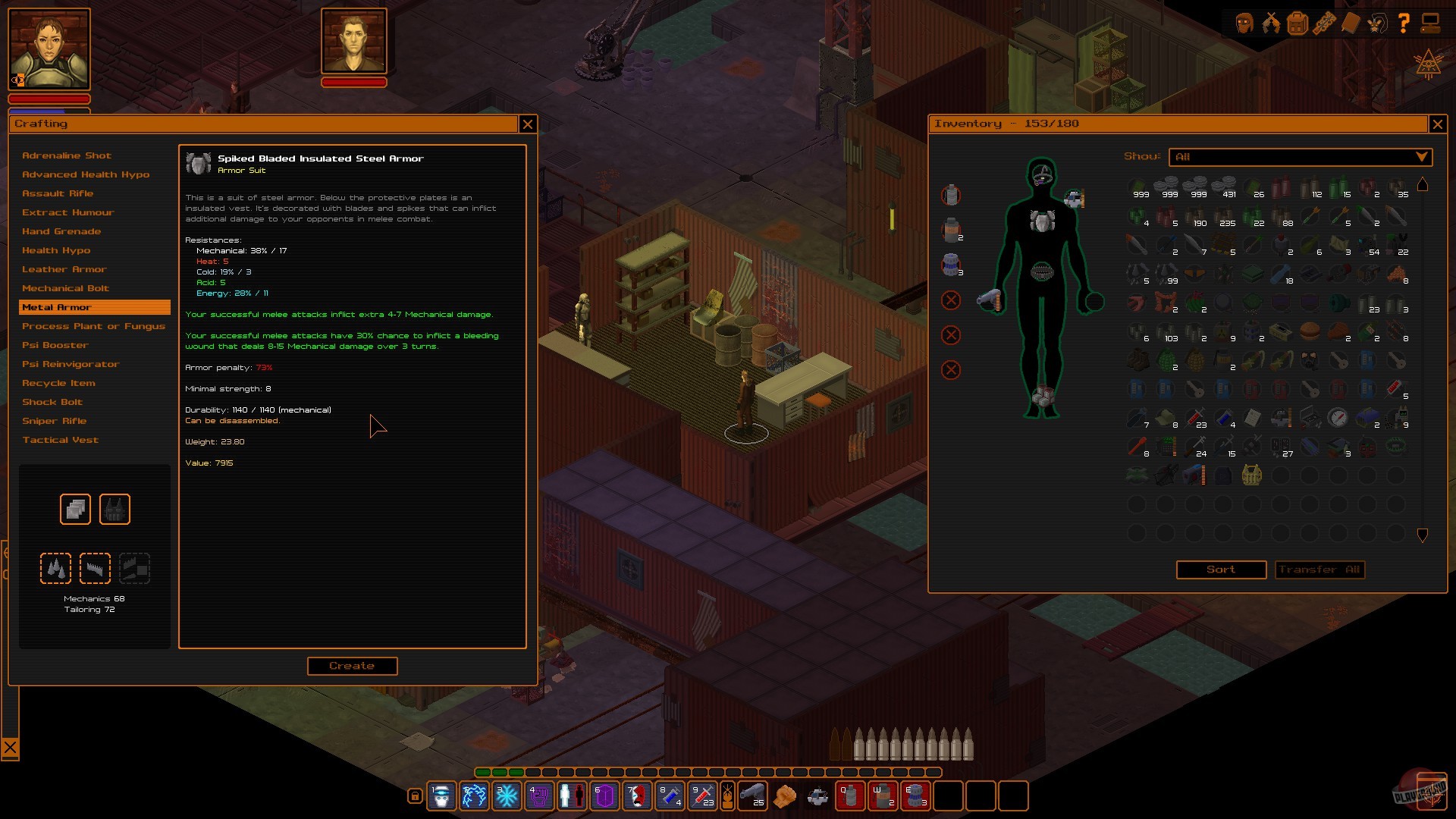 Скриншот из игры UnderRail - 24