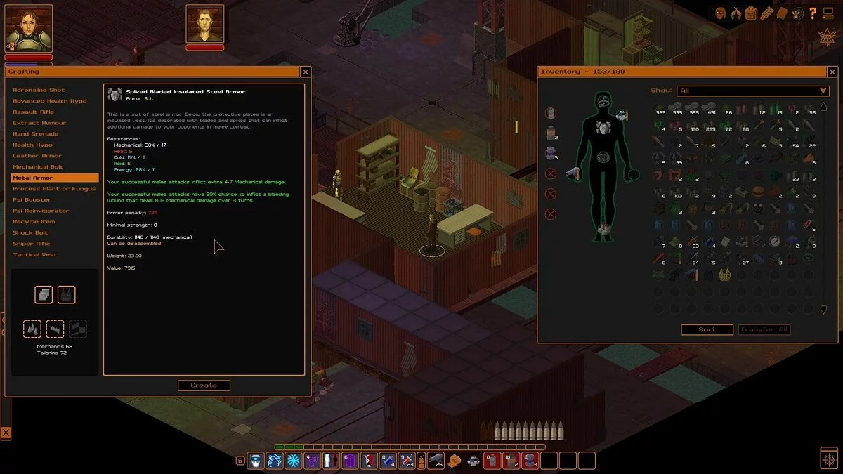 Скриншот из игры UnderRail - 44